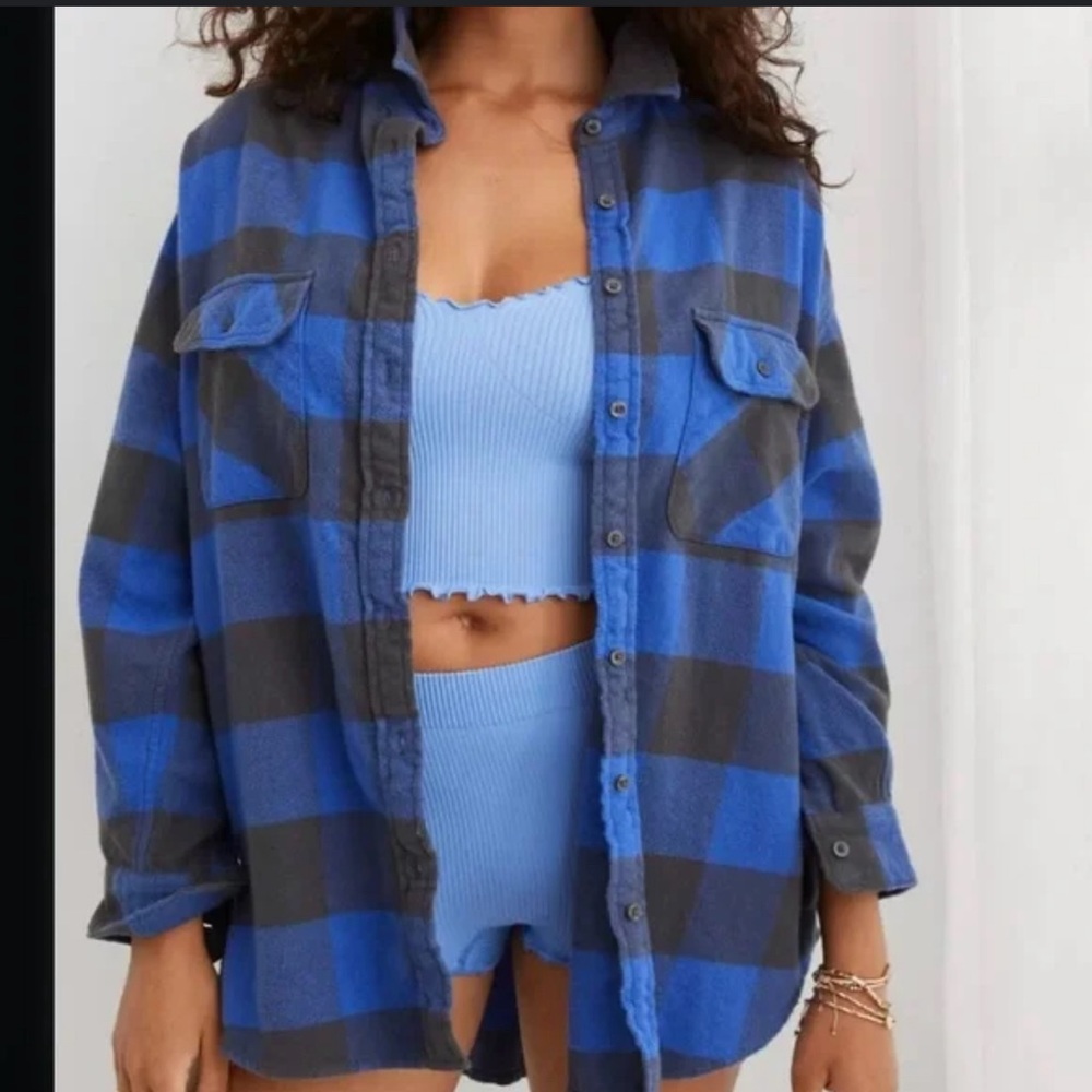 Aerie Lumberjane Flannel shirt XXL